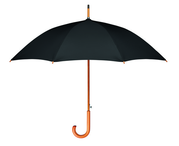 23 inch umbrella RPET pongee Cumuli Rpet - Black