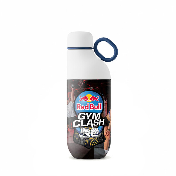 HOOKIPA M - 360° - BND877M - Bouteille et gobelet 2 en 1 (500 ml / 370 ml) Double paroi en acier inoxydable recyclé et ABS