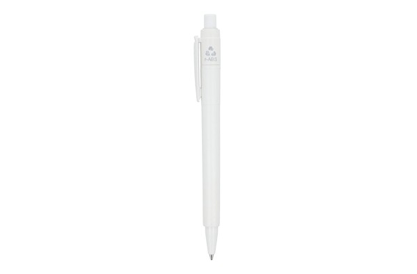 Kuglepen Baron 03 recycled hardcolour - Hvid