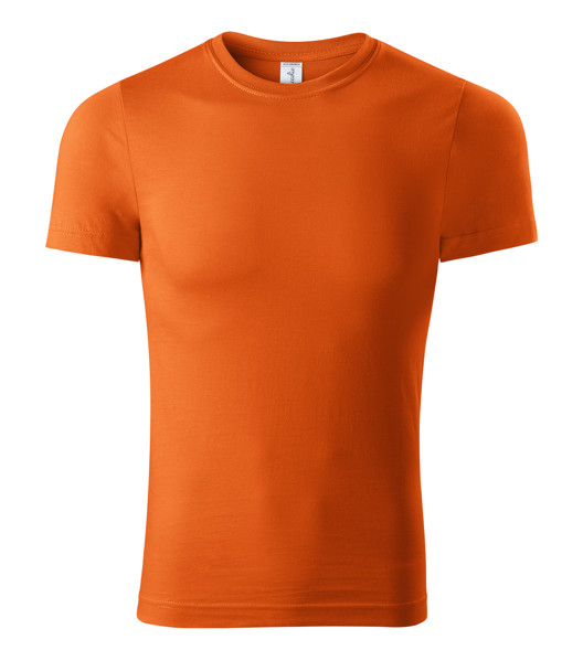 Tričko Unisex Piccolio® Paint - Oranžová / S