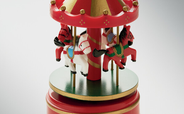 Mini carousel music box Whirly