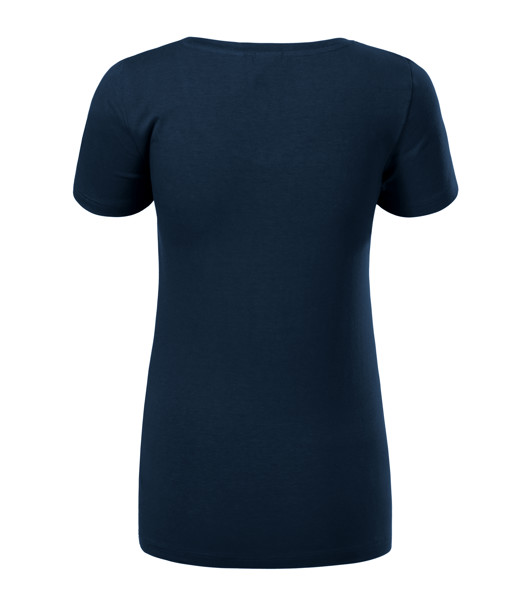 Tričko Dámské Malfini Premium® Action V-Neck - Námořní Modrá / S