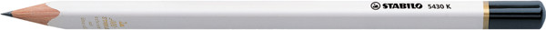 ALL-STABILO crayon graphite géant, blanc