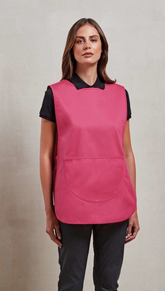 Women's Pocket Tabard - White / L