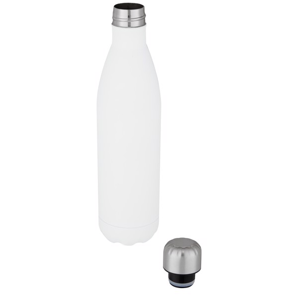 Bouteille Cove de 750 ml en acier inoxydable à isolation sous vide - Blanc