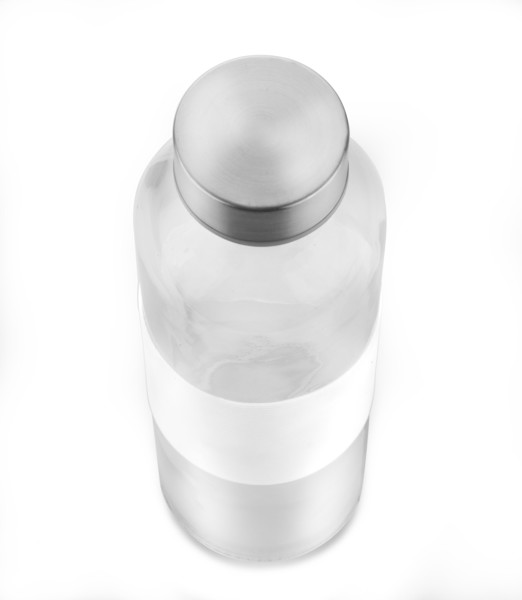 Glasflasche GLASSI 510 ml - weiß