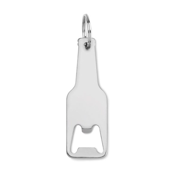 Aluminium bottle opener Botelia - Silver