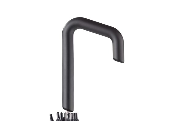 Stick umbrella 23” auto open - Black / Grey