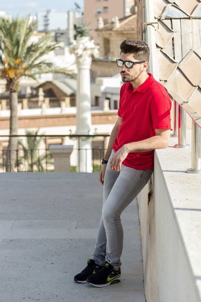 Polo Bartel Color - Naranja / S