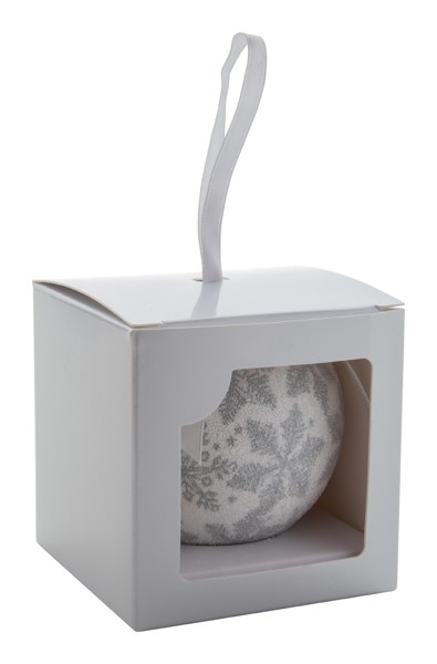 Christmas Tree Ornament Aspelund - Silver / White