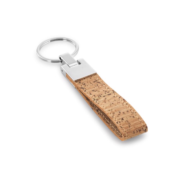 PS - CORKS. Cork keyring