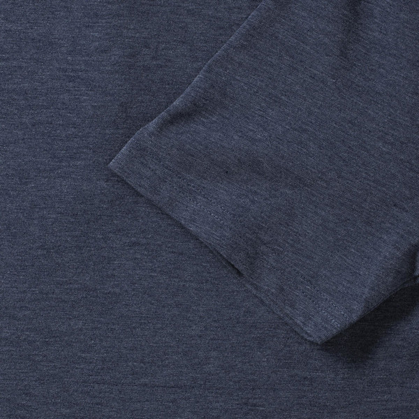 Men's Henley Hd T - Grey Marl / XS