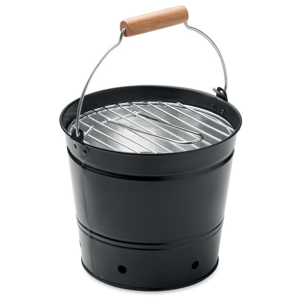 Bbqtray portable bucket grill, 200 mm diameter