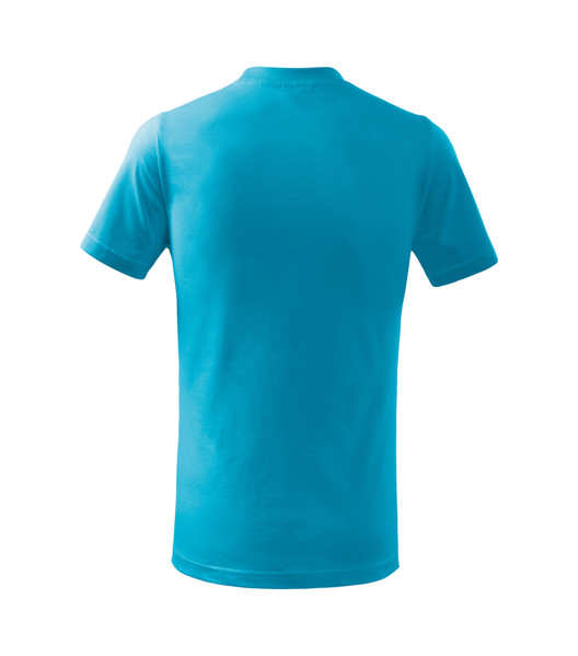 Tričko Dětské Malfini® Basic - Tyrkysová / 134 cm/8 let