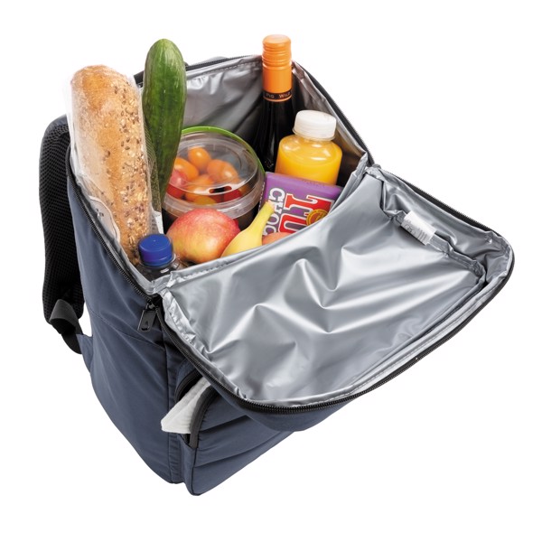 Sac à dos isotherme Impact en rPET AWARE™ - Bleu Marine