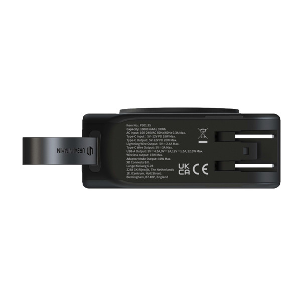 Urban Vitamin Saratoga powerbank 10000mAh, 15W