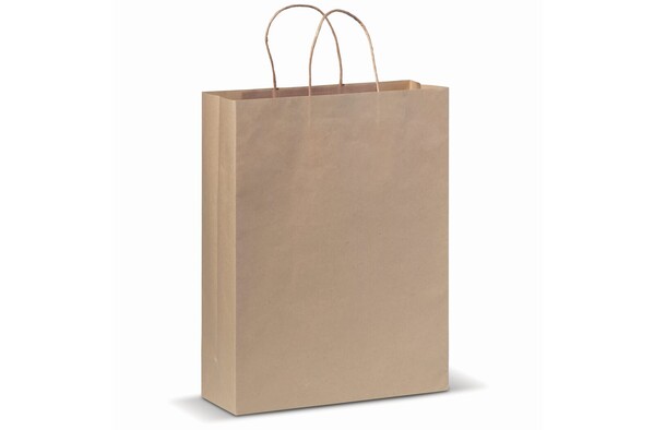 Sac en papier kraft 100g/m² 32x12x41cm - Marron