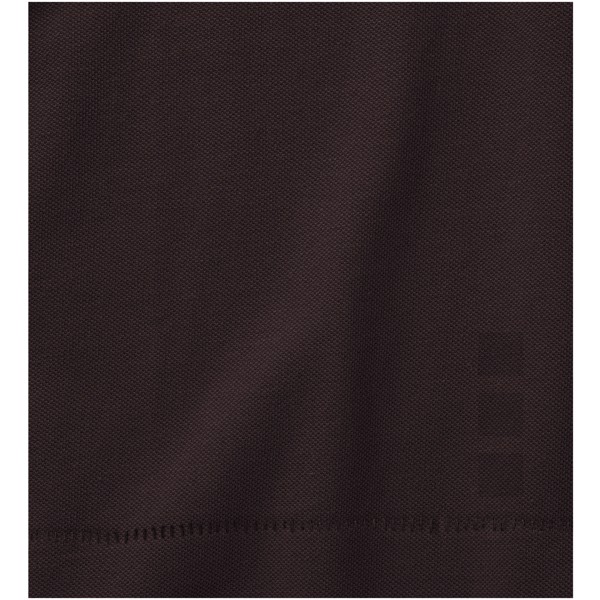 Polo de manga corta para mujer "Calgary" - Marrón chocolate / XS