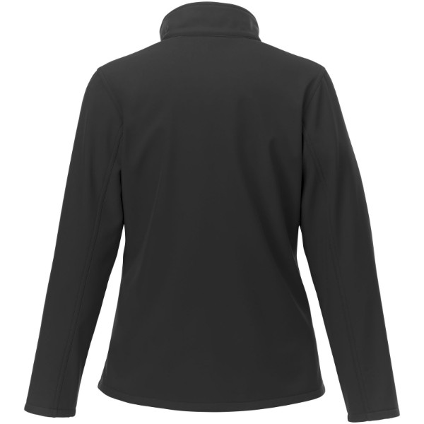 Orion women's softshell jacket - Solid Black / M