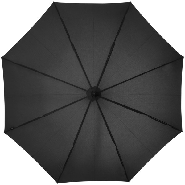 Noon 23" auto open windproof umbrella - Solid Black