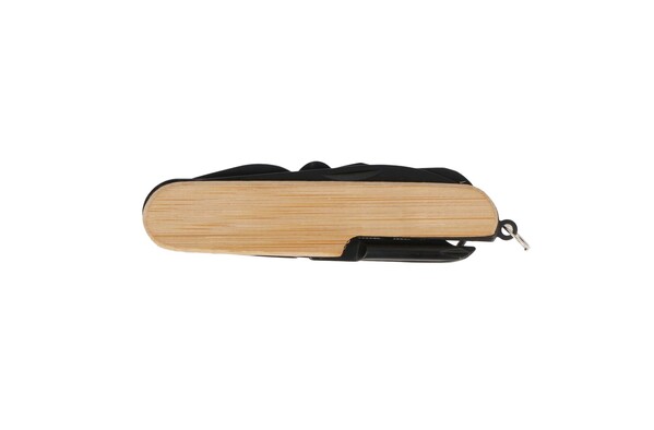 Multi-Tool-Bambus 9 Funktionen - Schwarz