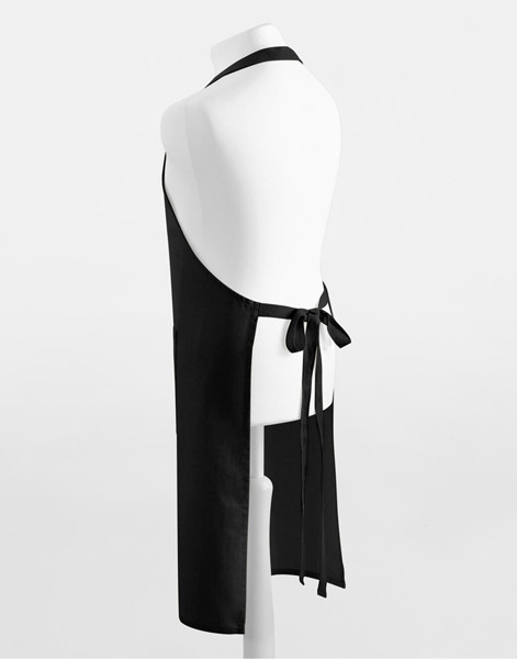 Fairtrade Cotton Adult Craft Apron - Black / ONE SIZE