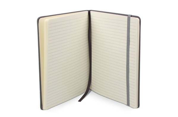 Notebook R-PET/PU A5 - Grå