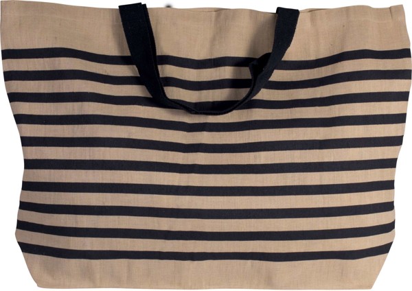 Velika Juco torba za sve - Natural / Navy