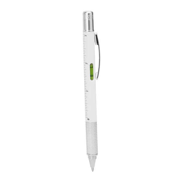 Bolígrafo Multiherramienta Kanchan  - BLANCO