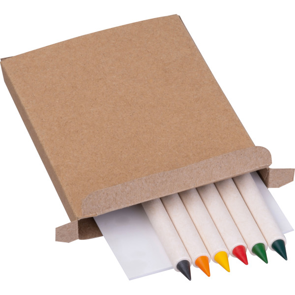 7-piece Infinity painting set ENRICO - Beige