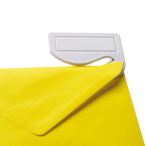 Paper knife with metal blade UBALDO - White