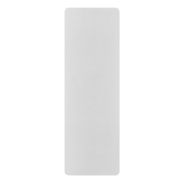 Zamszowa mata do jogi z mikrofibry i gumy - ok. 1.5 mm grubości / Czarny bawełniany pasek