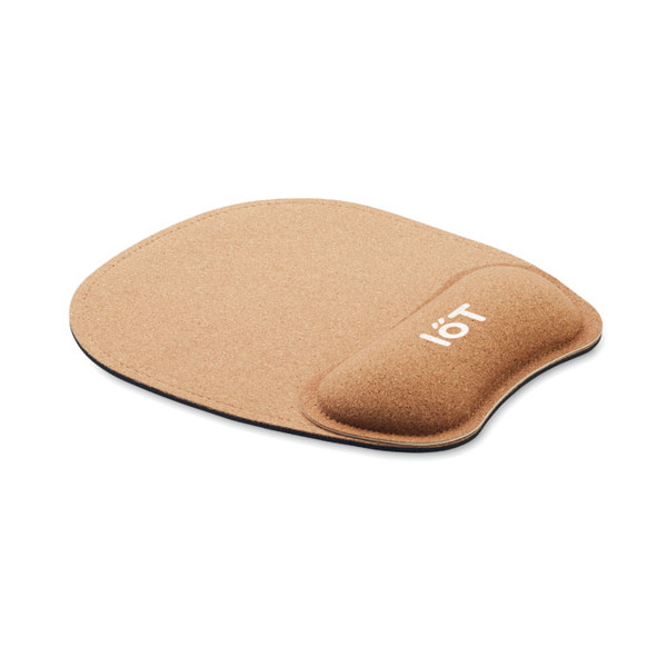 Marbo ergonomic mouse pad,cork,anti-slip base