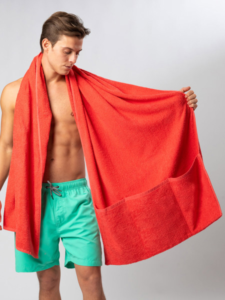 Sun Chair Towel - White