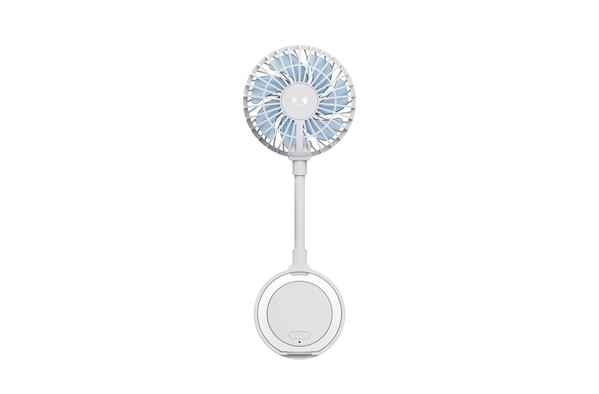 Fresh 'n Rebel Wireless Magnetic Fan with Phone Stand - White