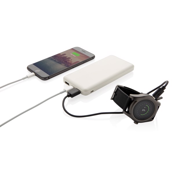 Xd Collection žepni powerbank, 10000 mAh, ABS - Bela