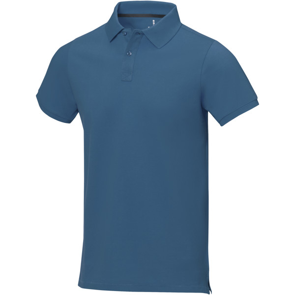 Polo manches courtes homme Calgary - Bleu / XL
