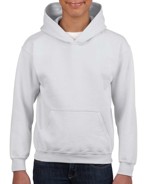 Heavy Blend™ Youth Hooded Sweatshirt - White / XS