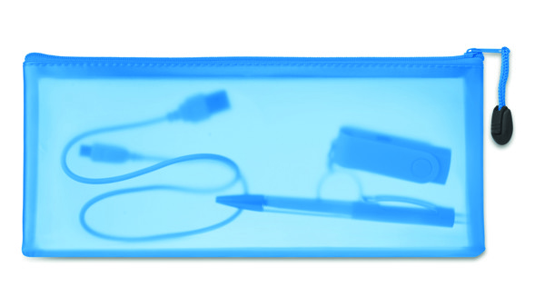 Astuccio in PVC Gran - Blu
