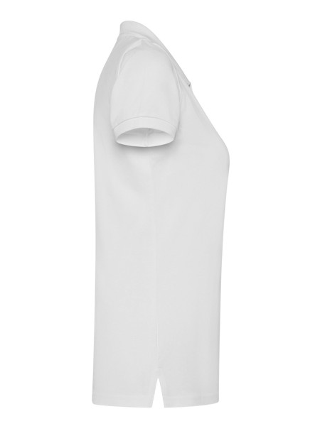Ultrafit stretch polo women - White / M