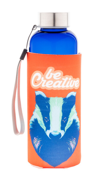Bouteille En Rpet Pemba Creative - Bleu / Blanc