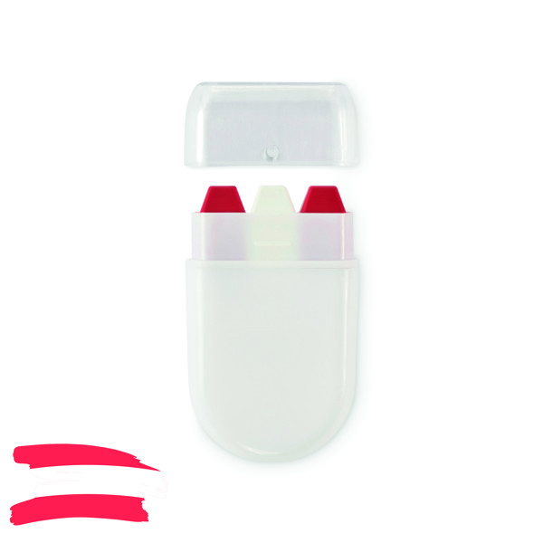 Flag body paint stick Cheer - White