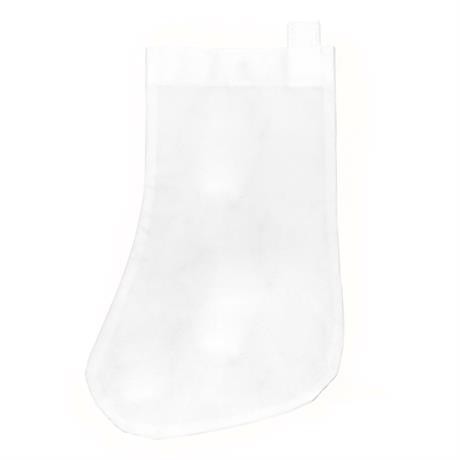 Personalised Christmas stocking non-woven with colouring reindeer design