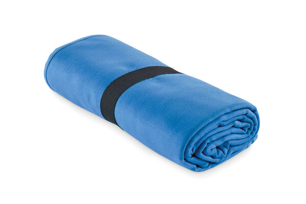 Serviette microfibre double fac Waxoff - Bleu