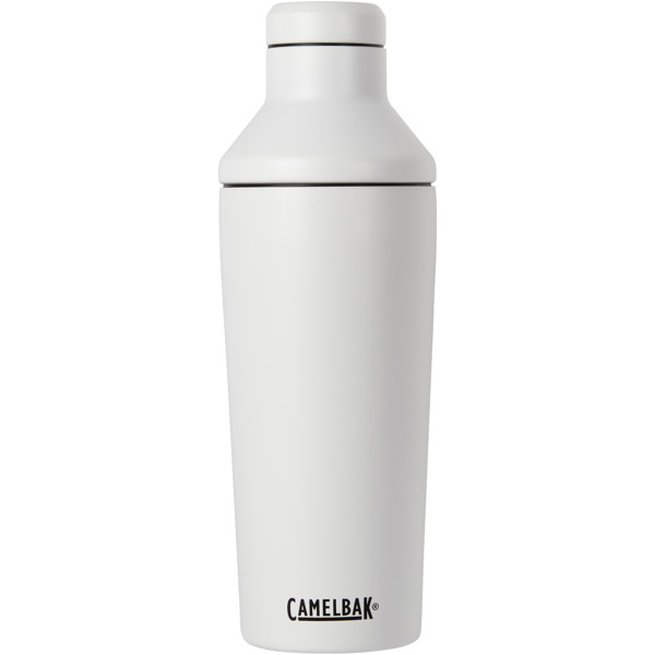 Shaker à cocktail CamelBak® Horizon de 600 ml avec isolation sous vide - Blanc