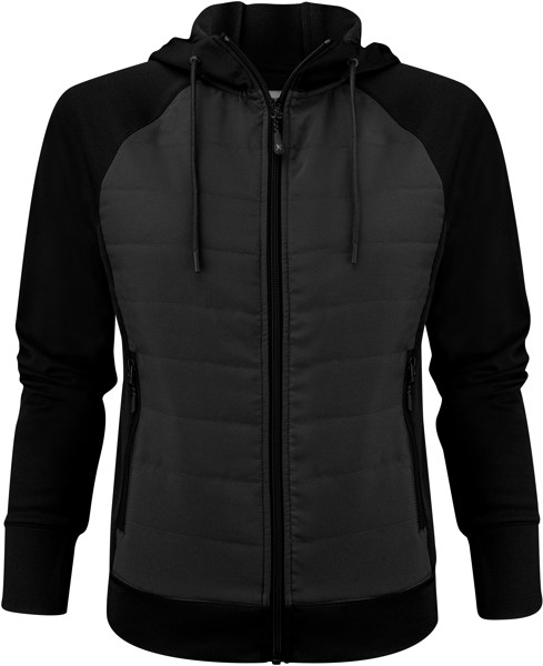 Ladies' Hybrid Jacket "Two-Tone" James Harvest | Keyport Jacket Women - Black / L