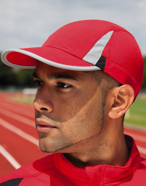 Spiro Sport Cap - White / Black / ONE SIZE