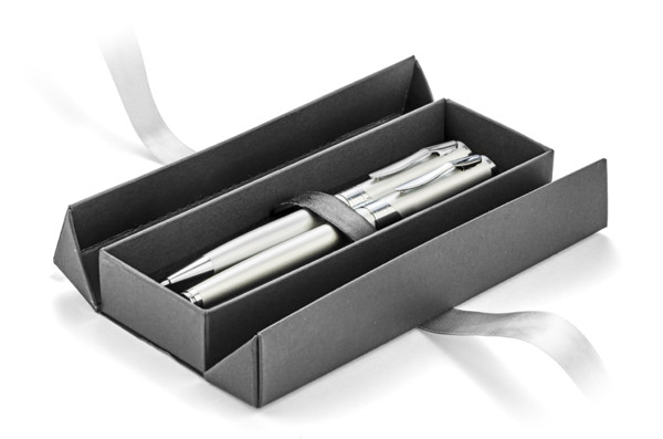 Pen box E26 - silver