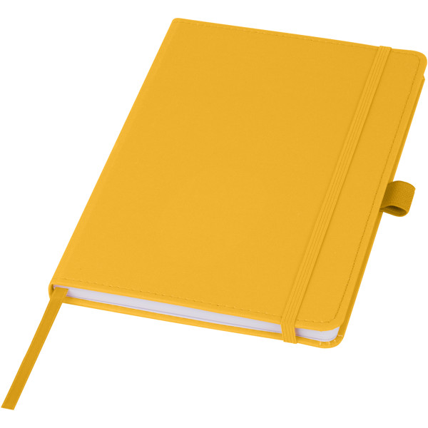 Bloco de notas de capa dura de plástico oceânico Thalaasa - Amarelo