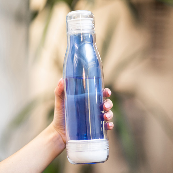 520 ml Smart glass bottle with outer tritan wall